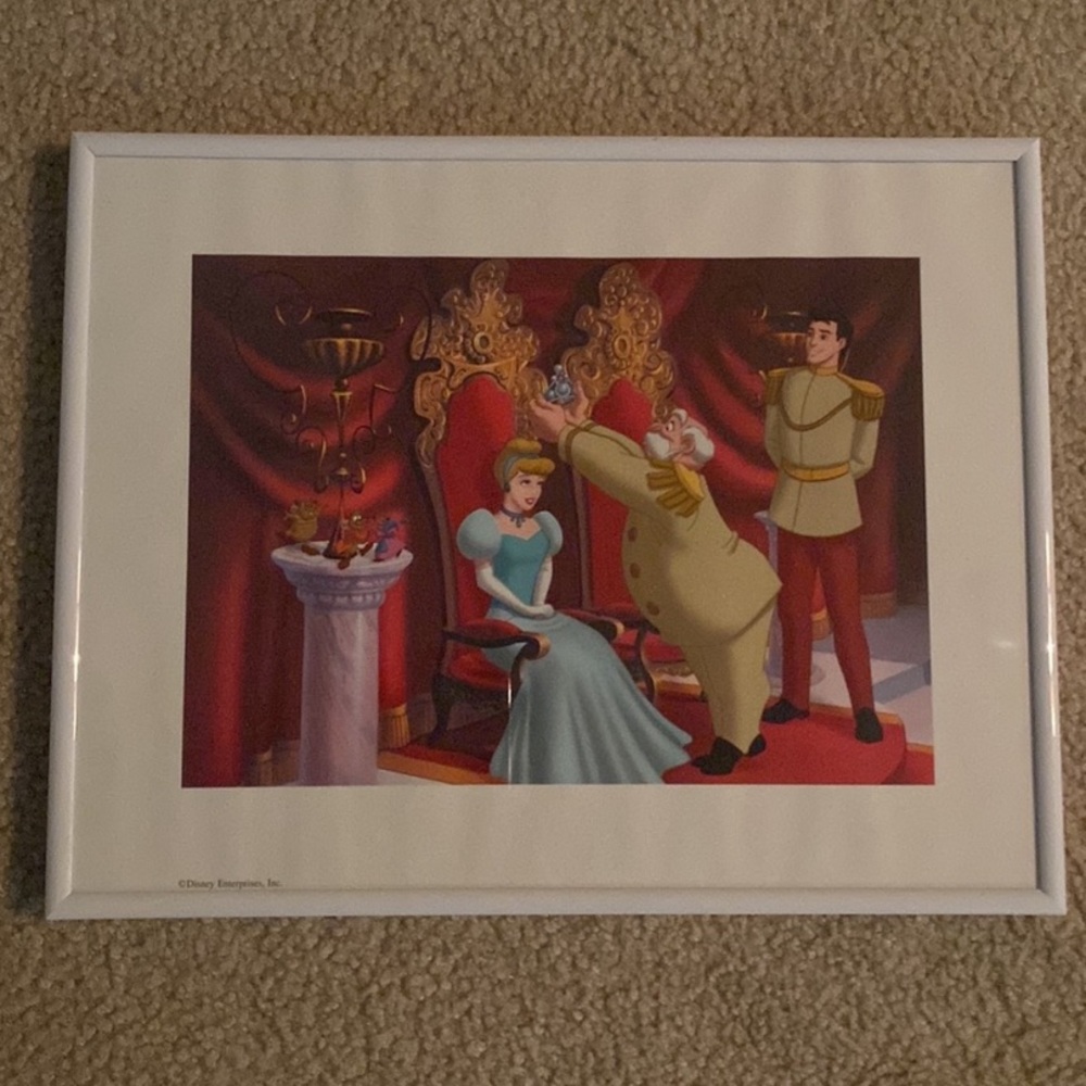 Disney Collectables Cinderella Framed Art 🖼